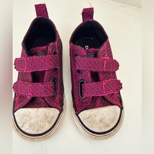 Converse Kids Sneakers in Pink and Black